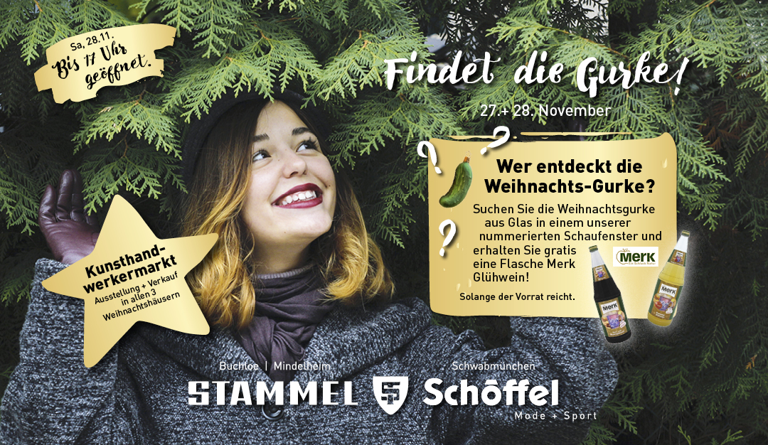 stammel-schoeffel Gurkenaktion Merk
