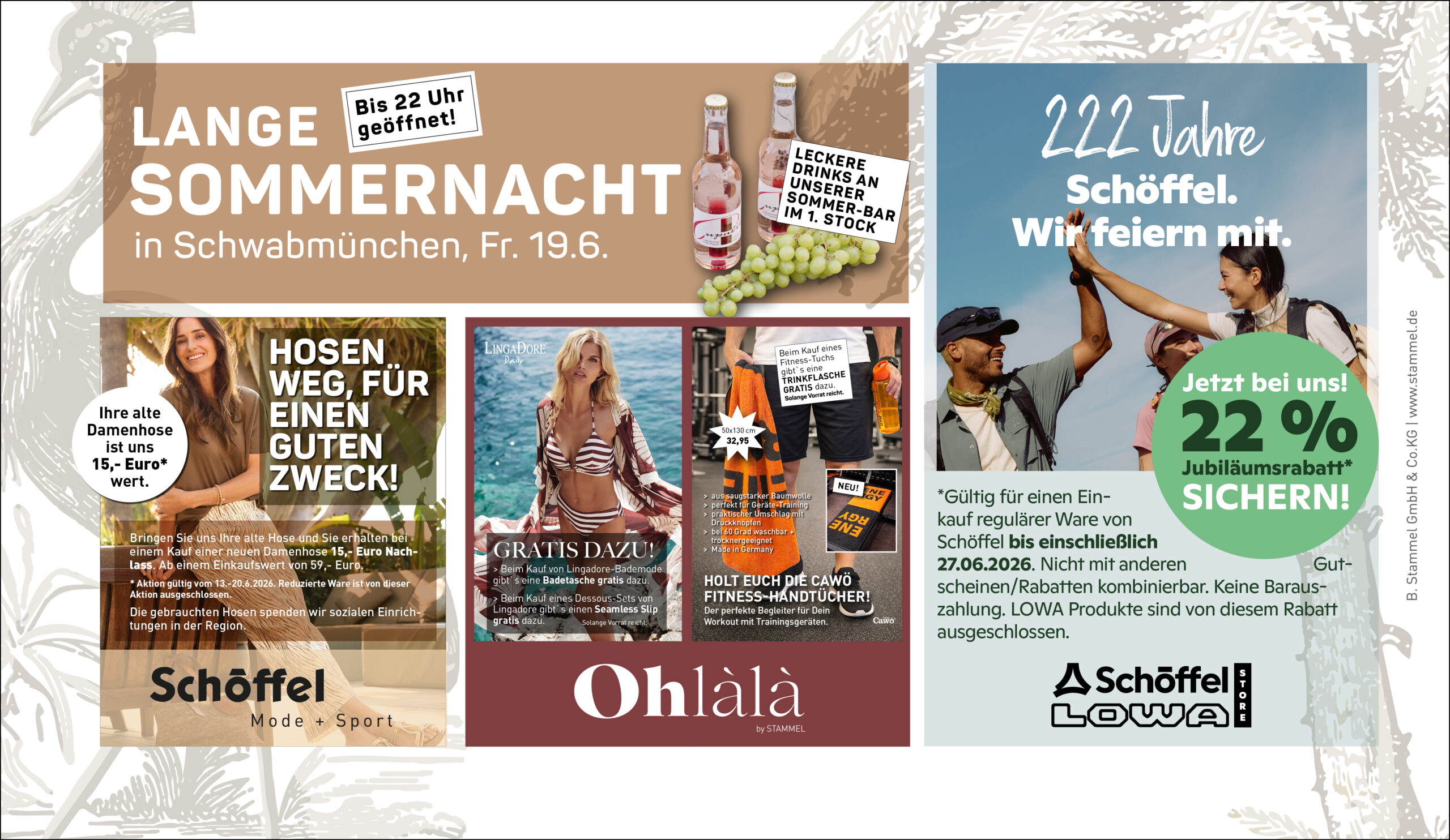 Schöffel Mode+Sport Lange Somomernacht SMÜ s26