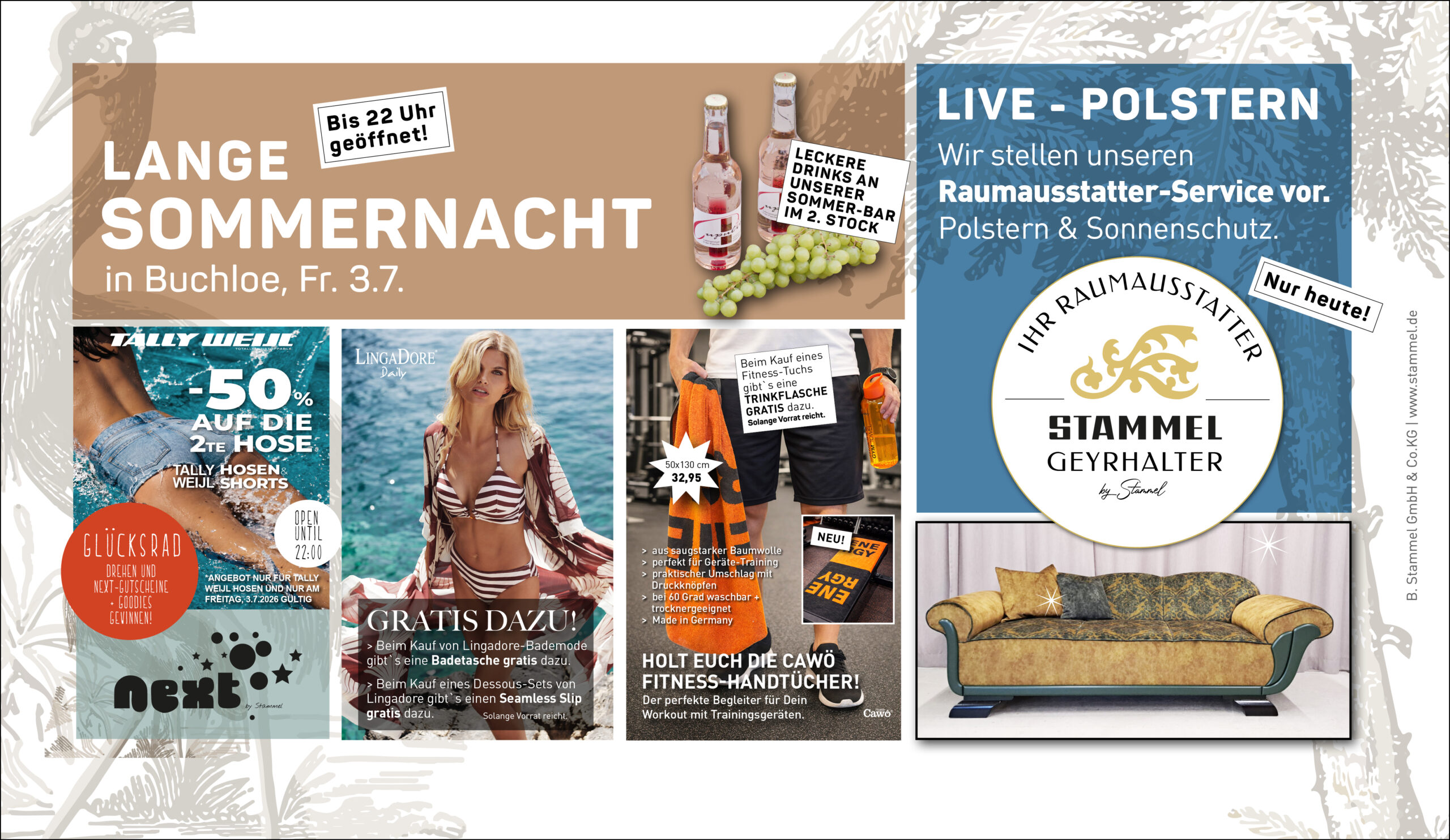 Stammel next sommernacht Buchloe 2026