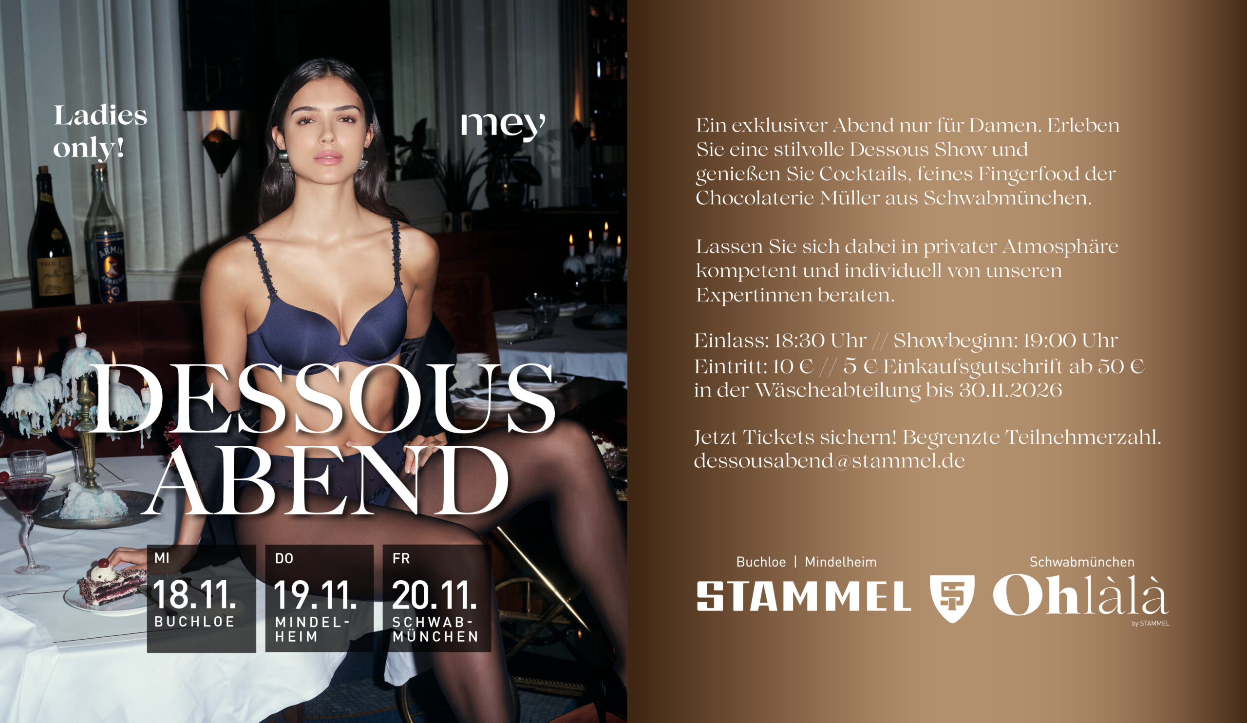 Dessousabend Stammel-Ohlala HW 26